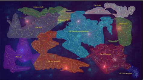 The Galaxy Map I've Been Working On. Thoughts? : worldbuilding