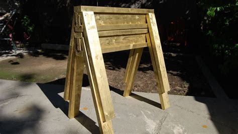 Build Stackable Sawhorses from Scrap Lumber in Under 10 Minutes