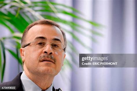 Amin al-Nasser, Chief Executive of state oil company Saudi Aramco ...