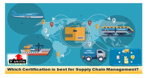 Which certification is best for Supply Chain Management? - Vskills Blog