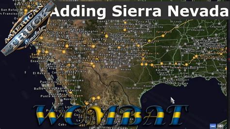 Ats Mods Maps Sierra Nevada Free