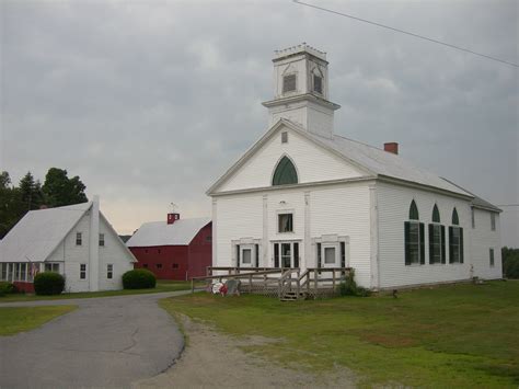 Vienna Baptist Church | Vienna, Maine Constructed in 1840. | Flickr