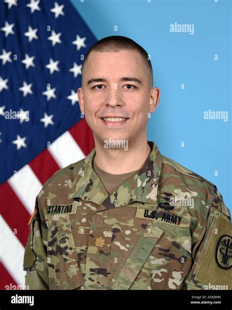 Army Maj. Ryan Costantino, data innovation chief for the Program ...
