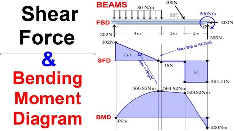 Draw The Shear And Moment Diagrams For The Overhang Beam