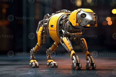 Ai, Robotic dog. Generative Ai 28296375 Stock Photo at Vecteezy