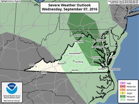 Weather blog: A midweek bout with showers and storms for Fredericksburg ...