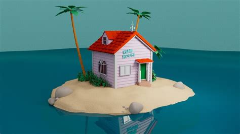 ArtStation - Kame House 3D Model