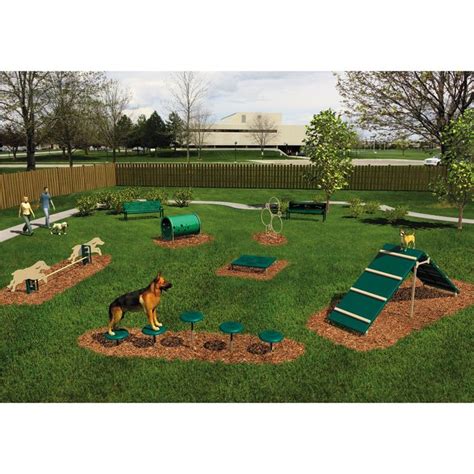 Agility Course - Intermediate 6 Piece Kit Playful Primary - BARK-ITKIT-P-PLAYFUL | Dog agility ...