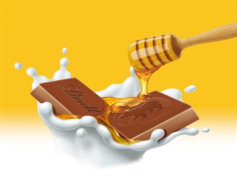 Lindt & Sprüngli various illustrations on Behance