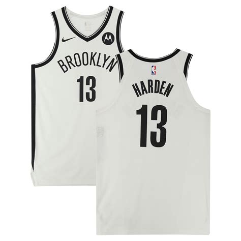 James Harden Brooklyn Nets Game-Used Nike #13 Jersey vs. Cleveland Cavaliers on January 20, 2021 ...