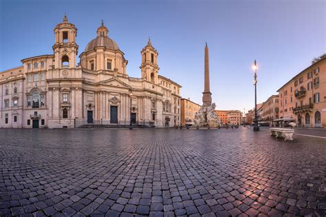 Piazza Navona in the Morning, Rome, Italy | Anshar Images