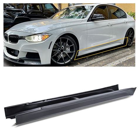 For BMW F30 F80 F10 G30 F82 M2 M3 M4 M5 Universal Side Skirt 205CM 215CM Carbon Fiber Side ...