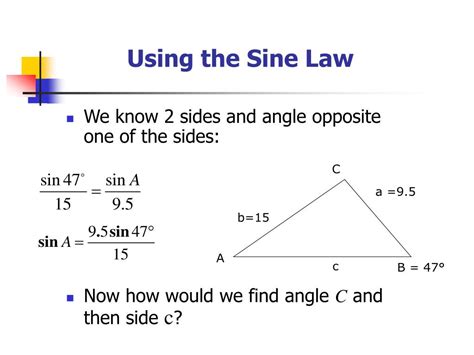 PPT - Law of Sines PowerPoint Presentation, free download - ID:5545114