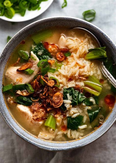 Chinese Rice Soup - quick and easy | RecipeTin Eats