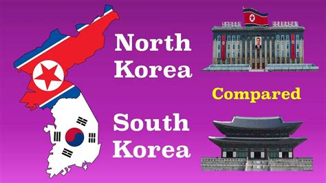 North Korea and South Korea Compared