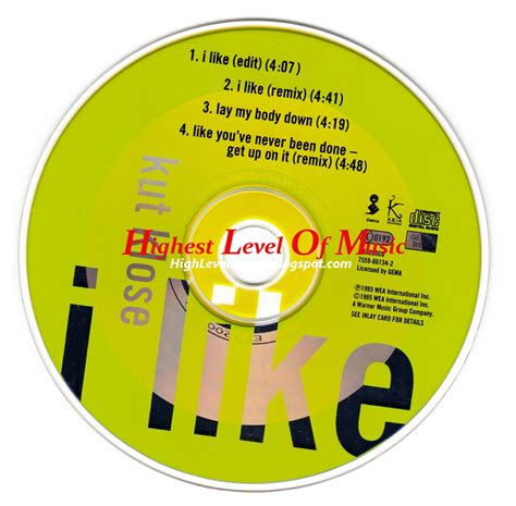 highest level of music: Kut Klose - I_Like-(CDM)-1995-hlm