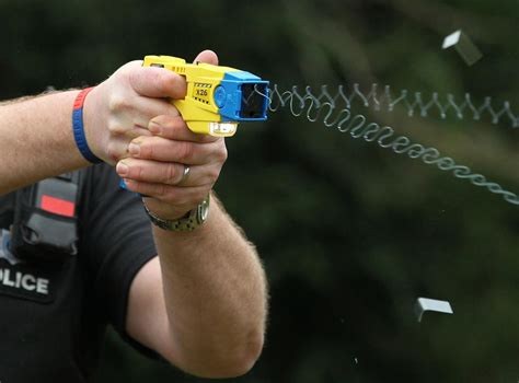 Taser use by police rises by 50 per cent in five years, according to ...