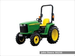 John Deere 3025E utility tractor: review and specs - Tractor Specs