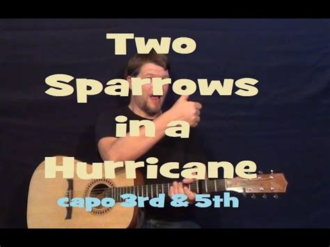 Two Sparrows in a Hurricane Guitar Lesson Strum Fingerstyle How to Play ...