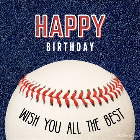 Baseball Birthday Cards and Bday Funny Images