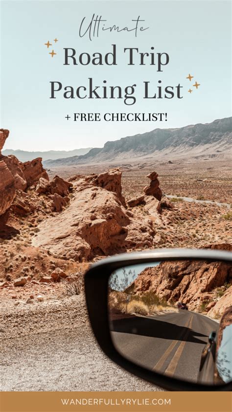 Ultimate Road Trip Packing List: All the Essentials You'll Need (+ Free Checklist!)