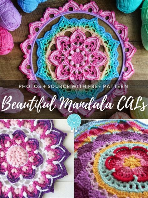 Beautiful Mandala CALs - Free Crochet Patterns