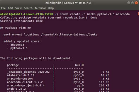 Set up virtual environment for Python using Anaconda - PythonPandas