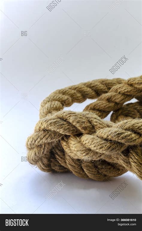 Knot Hemp Rope Close- Image & Photo (Free Trial) | Bigstock