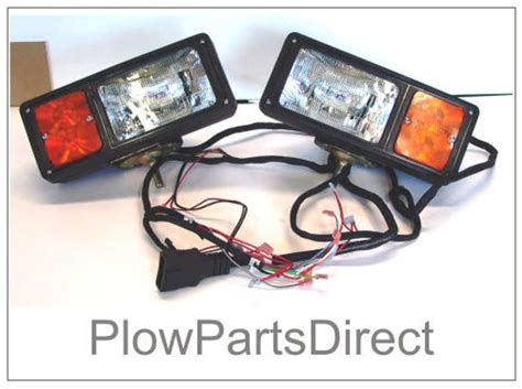 Plow Parts Direct. Western snow plow 9 pin lights for unimount and some ...