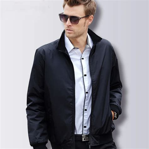 NEW 2018 men's casual business jackets lightweight zipper jackets wholesale free delivery drop ...