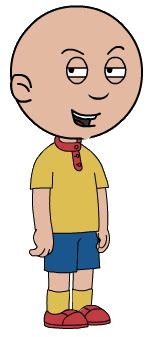 Bald Caillou updated by kaloian47 on DeviantArt