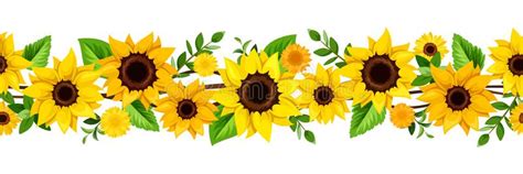 Sunflower Bulletin Board Border