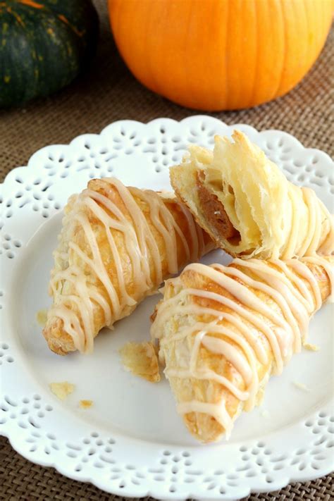 Pumpkin Puff Pastry Turnovers - Chocolate With Grace