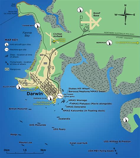 BOOK: The Bombing of Darwin 1942 (3 Maps) :: Behance