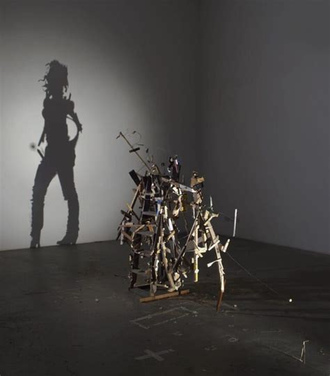 Nihilistic Optimistic: New Shadow Sculptures Built from Discarded Wood from Tim Noble and Sue ...