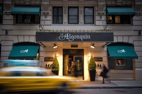 Round Table Room at Algonquin Hotel, New York City - Midtown - Menu ...