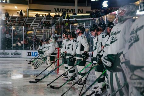 MSU hockey moves to No. 16 in USCHO poll after split series with Penn ...