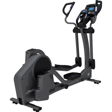 Life Fitness E5 Elliptical Cross Trainer Has Adjustable Stride and Coach Zone