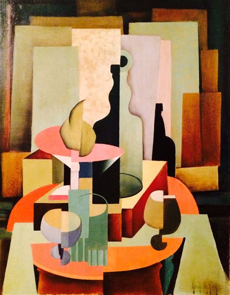 Henrietta M. King Cubist Still Life American California 1930 | Modernism