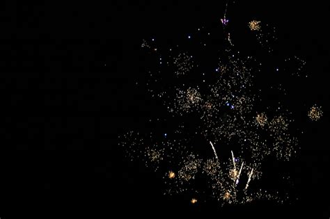 Gold Fireworks Background Free Stock Photo - Public Domain Pictures