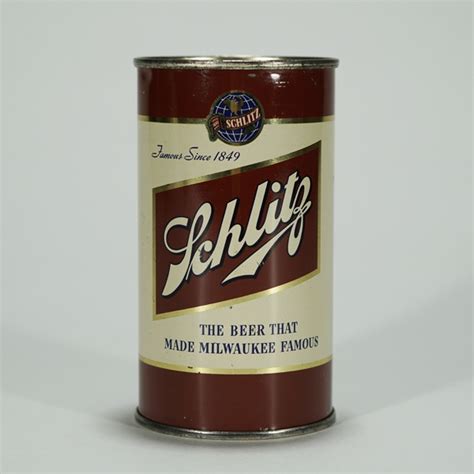 Schlitz 1949 Beer Can 129-26 at Breweriana.com