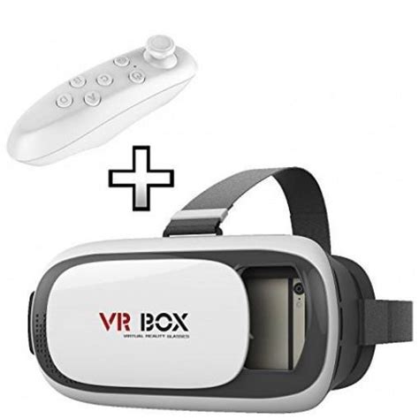 vr VR BOX Virtual Reality Movies Games 3D with Controller for Smart Phone | Lazada