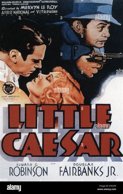 Little Caesar - Movie Poster Stock Photo - Alamy