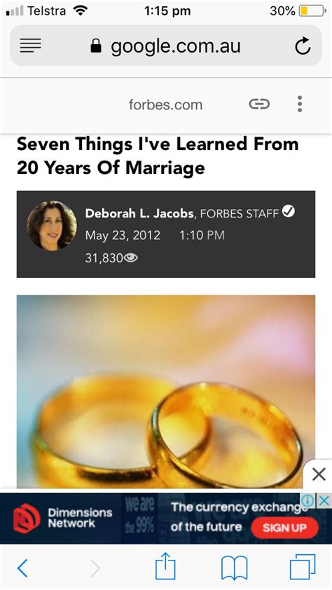 Seven Things I've Learned From 20 Years Of Marriage | 20 years of marriage, 20 years, Marriage