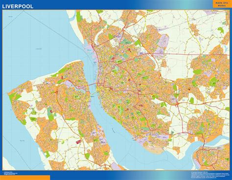 liverpool vector map. Eps Illustrator Map | A vector eps maps designed by our cartographers ...