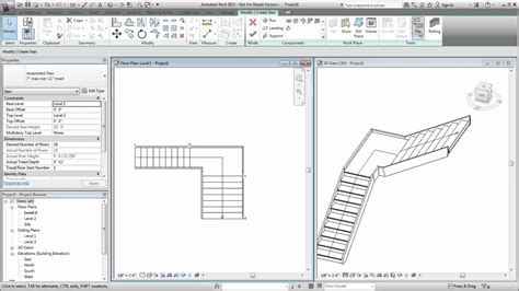 Autodesk Revit: Creating a Custom Stair - YouTube