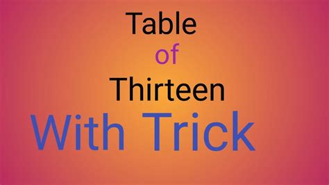 table trick || tricks of table || trick of table 13 - YouTube