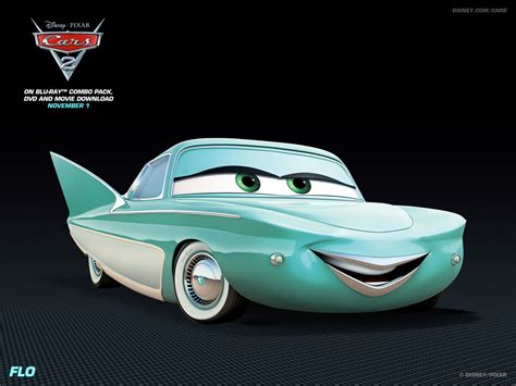 Flo - Disney Pixar Cars 2 Wallpaper (28104773) - Fanpop