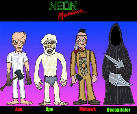 NEON MANIACS: 5 through 8 by Lordwormm on DeviantArt