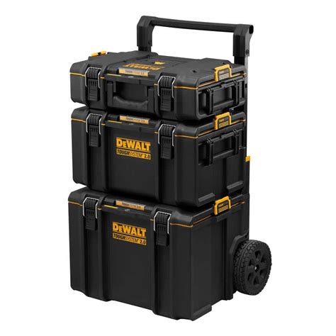 DEWALT TOUGHSYSTEM 2.0 24 in. Tower Tool Box System (3 Piece Set) DWST60437 - The Home Depot